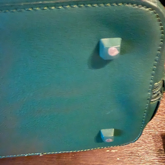 BEIS WICKED Green Leather Backpack - Picture 9 of 9